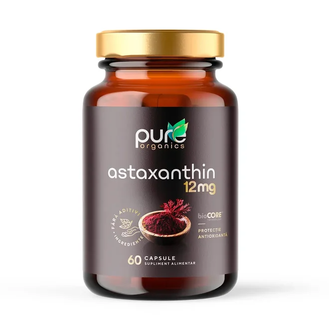 Astaxanthin BioCORE™ 12mg — flacon 60 capsule pullulan